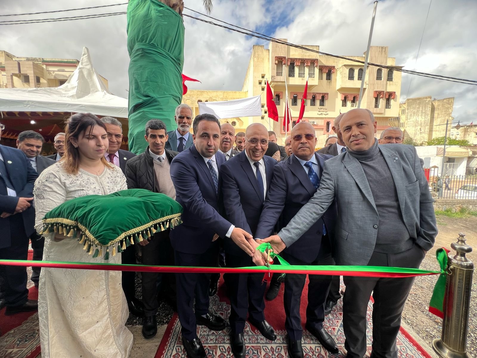 تاونات تشهد تدشين صرح جديد لخدمة المنخرطين وتعزيز القرب من خلال الوحدة الصحية والإدارية والاجتماعية للتعاضدية العامة لموظفي الادارات العمومية