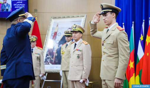 صاحب السمو الملكي ولي العهد الأمير مولاي الحسن يترأس بالقنيطرة حفل تخرج الفوج 25 للسلك العالي للدفاع والفوج 59 لسلك الأركان