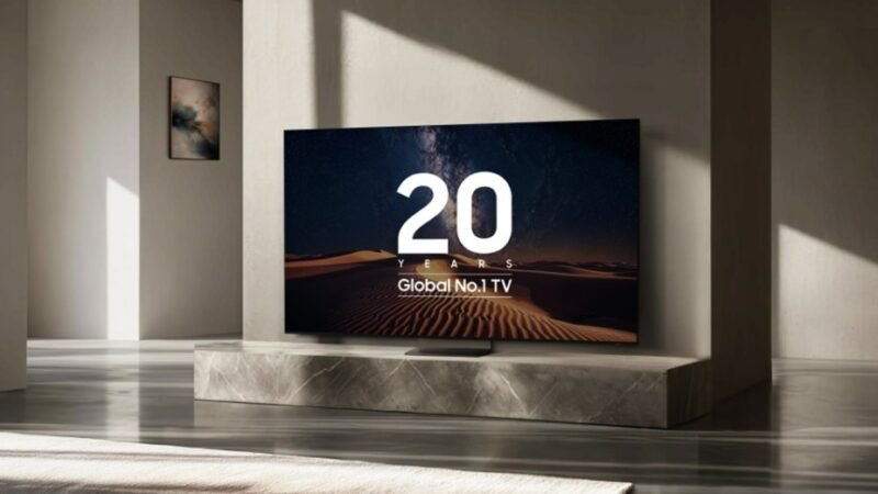 سامسونج بصدارة السوق العالمي للتلفزيونات للعام الـ20 على التوالي