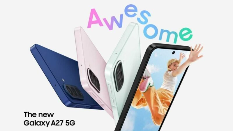 جهاز سامسونج Galaxy A27 5G يقدّم تجربة مشاهدة غامرة وإمكانات ذكاء اصطناعي متطورة
