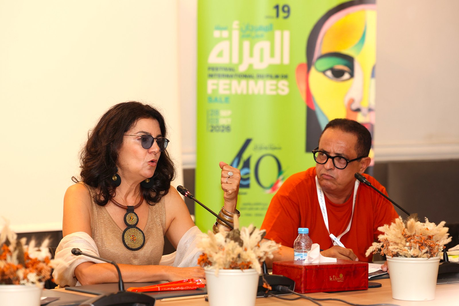 أمال عيوش: مهرجان سلا للفيلم يشكل منصة رائدة للدفاع عن قضايا المرأة ودعم إبداعاتها